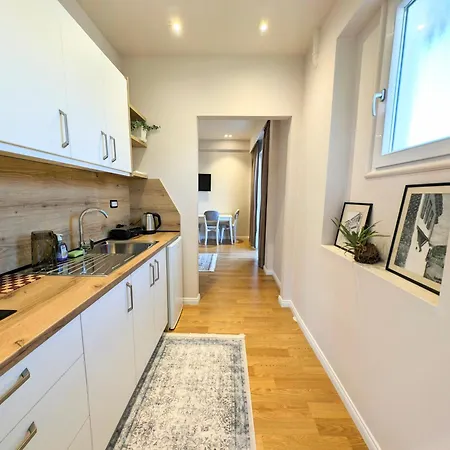 With Garden & Balcony Apartment *